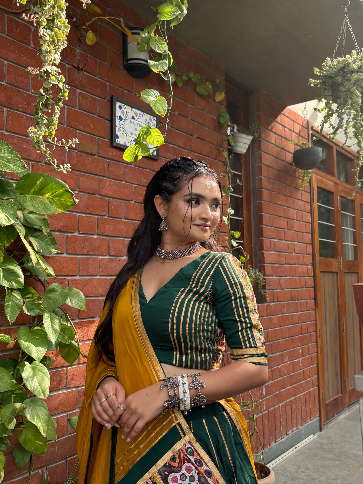 GREEN ( CHANIYA CHOLI )