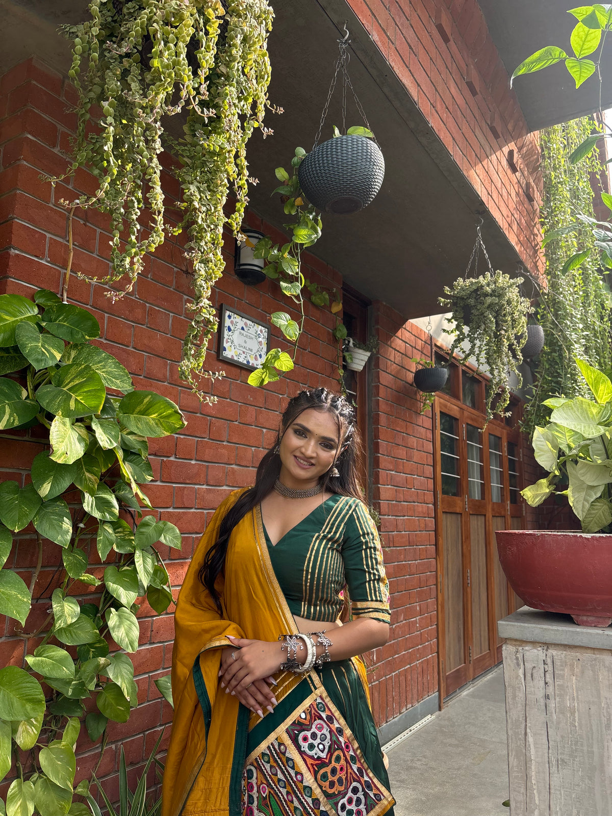 GREEN ( CHANIYA CHOLI )